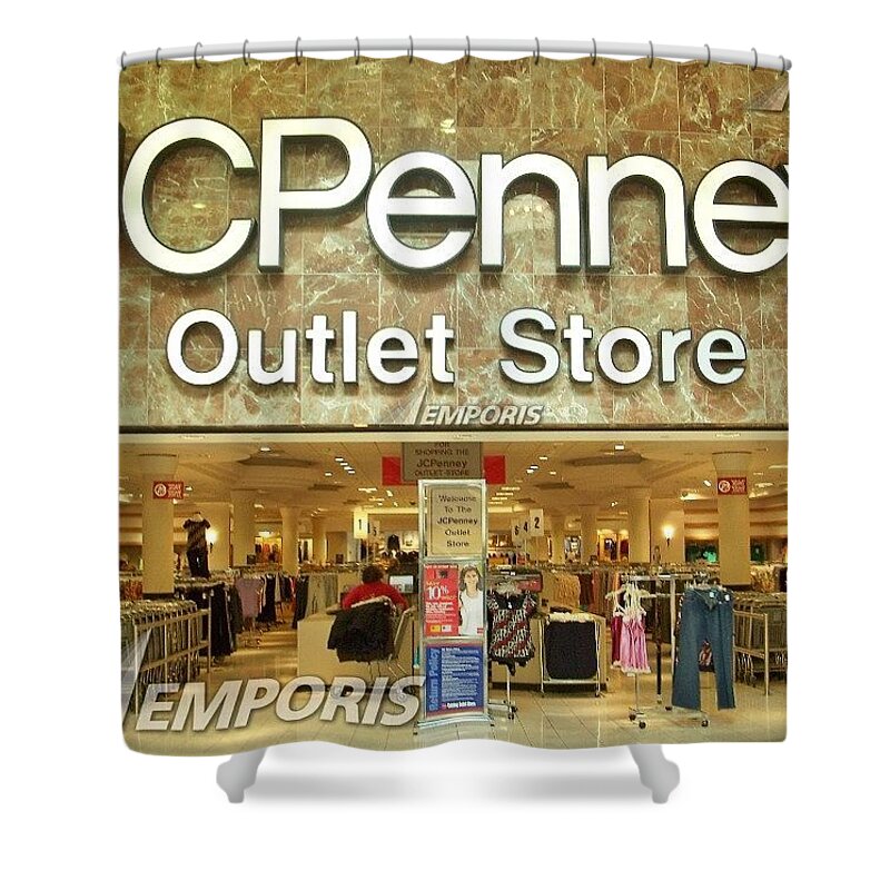 JCPenney Outlet Store at Jamestown Mall, 2008 Zip Pouch by Dwayne - Pixels