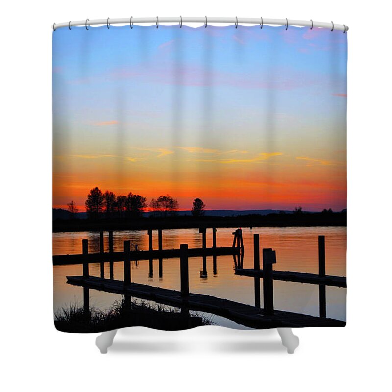  Shower Curtain featuring the photograph Jetty Island Too by Brian O'Kelly