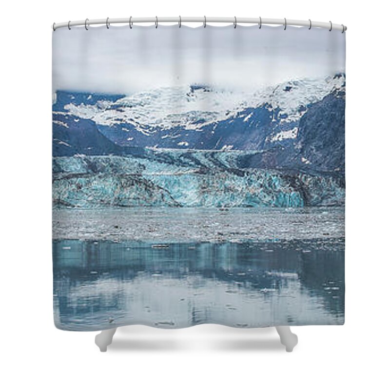 Glacier Shower Curtain featuring the photograph John Hopkins Glacier by David Kirby