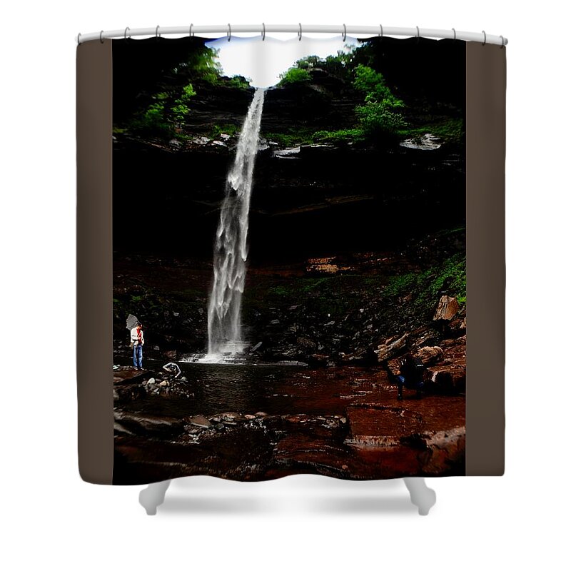#waterfalls Shower Curtain featuring the photograph Kaaterskill Falls by Cornelia DeDona
