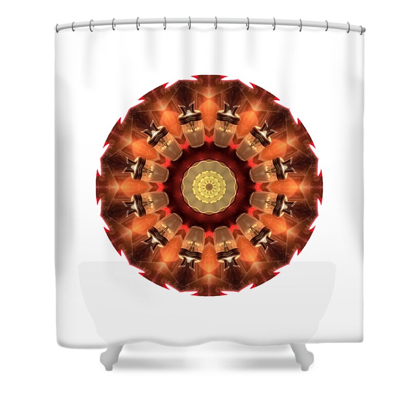 Kaleidoscope Shower Curtain featuring the photograph Kaleidos - Babalou01 by Jack Torcello