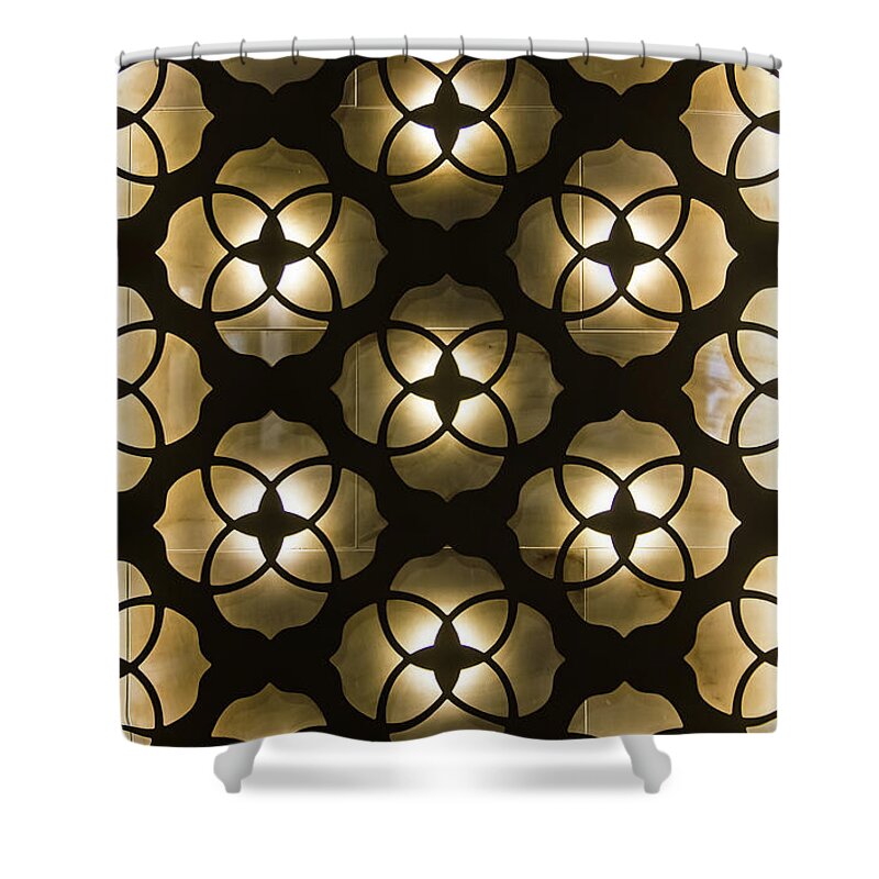Kaleidoscope Shower Curtain featuring the photograph Kaleidoscope Wall by April Reppucci