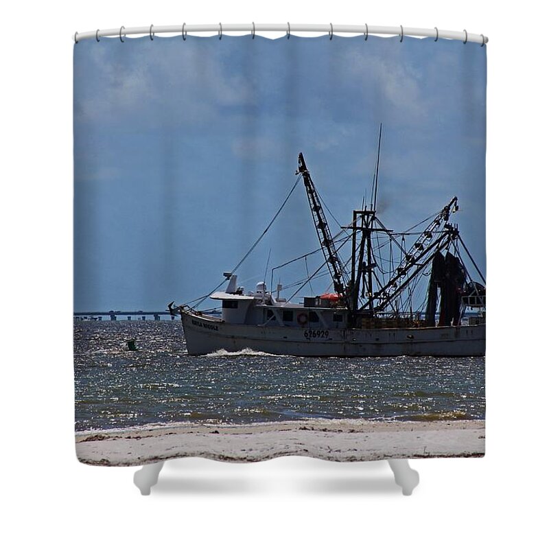 Kayla Nicole Shower Curtain featuring the photograph Kayla Nicole by Michiale Schneider