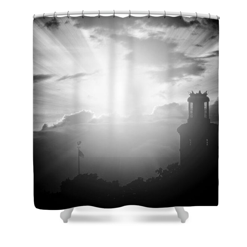 Mamaroneck Shower Curtain featuring the photograph Keep Shining On II by Aurelio Zucco