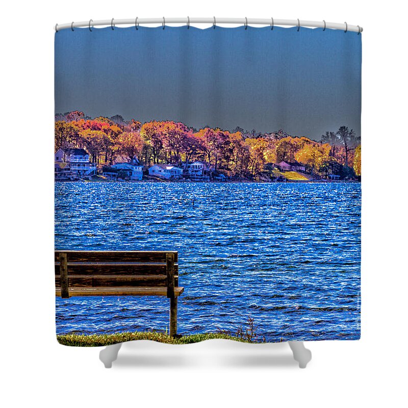 Bill Norton Shower Curtain featuring the photograph Keuka by William Norton