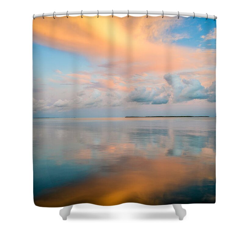 America Shower Curtain featuring the photograph Key Largo Sunrise by Rosette Doyle