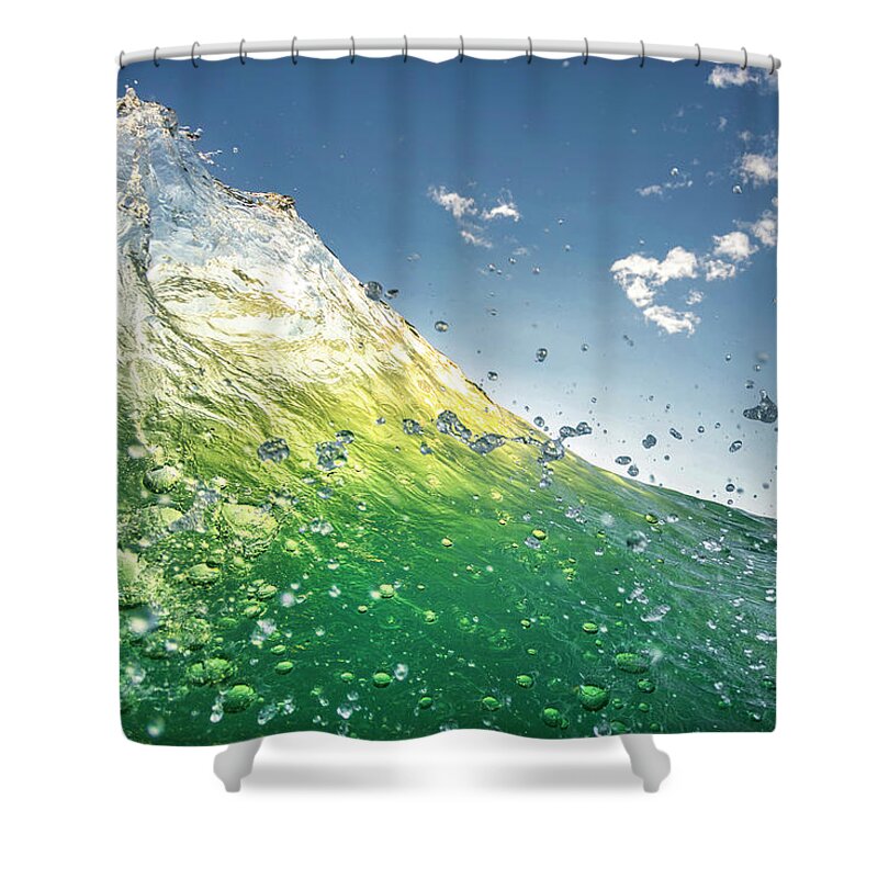 Key Lime Shower Curtain featuring the photograph Key Lime by Sean Davey