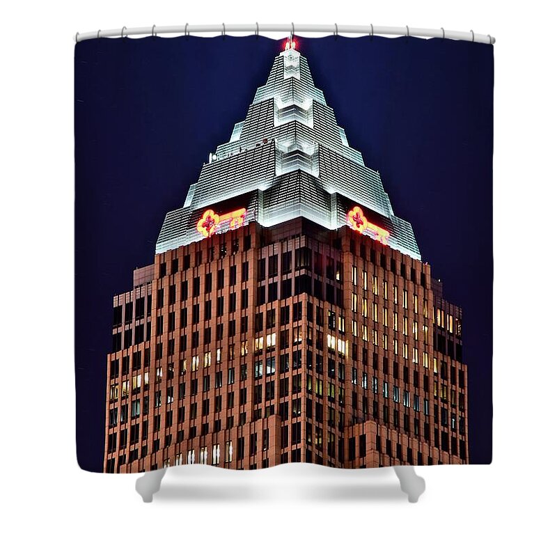 Cleveland Shower Curtain featuring the photograph Key up Close by Frozen in Time Fine Art Photography