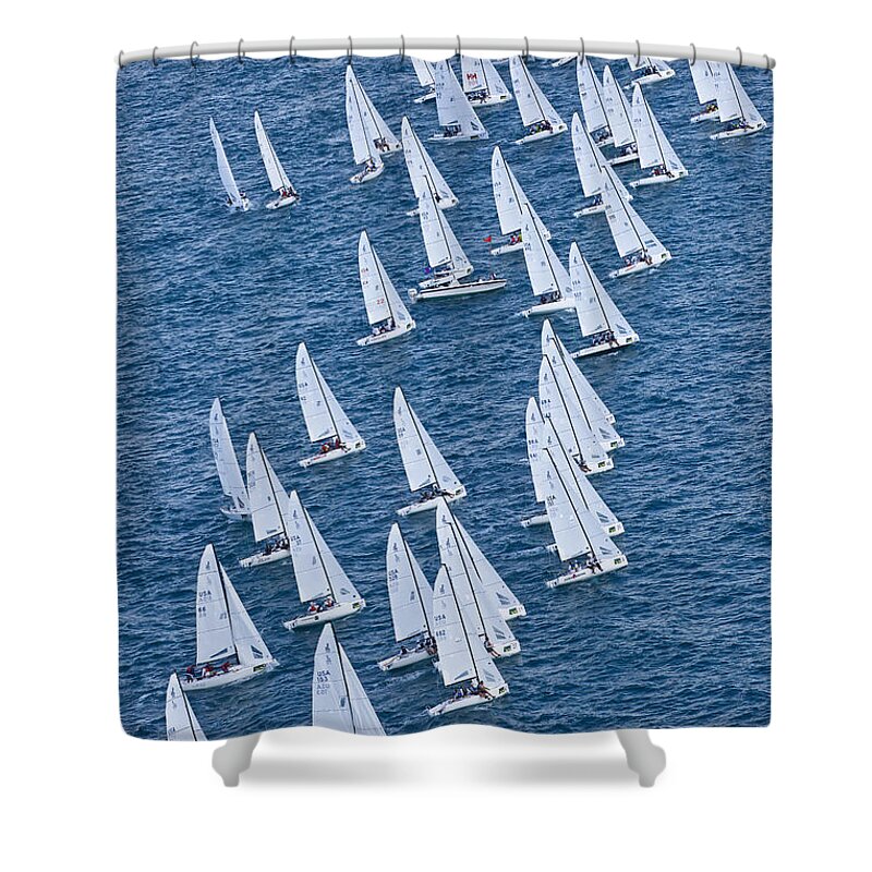 Key Shower Curtain featuring the photograph Breeze On #37 by Steven Lapkin