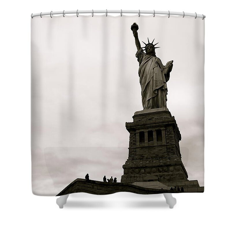 New York City Landmarks Shower Curtains