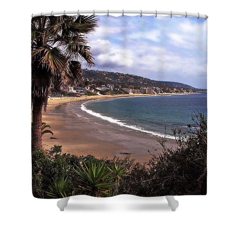 Laguna Beach Shower Curtain featuring the photograph Laguna Beach by Joanne Coyle