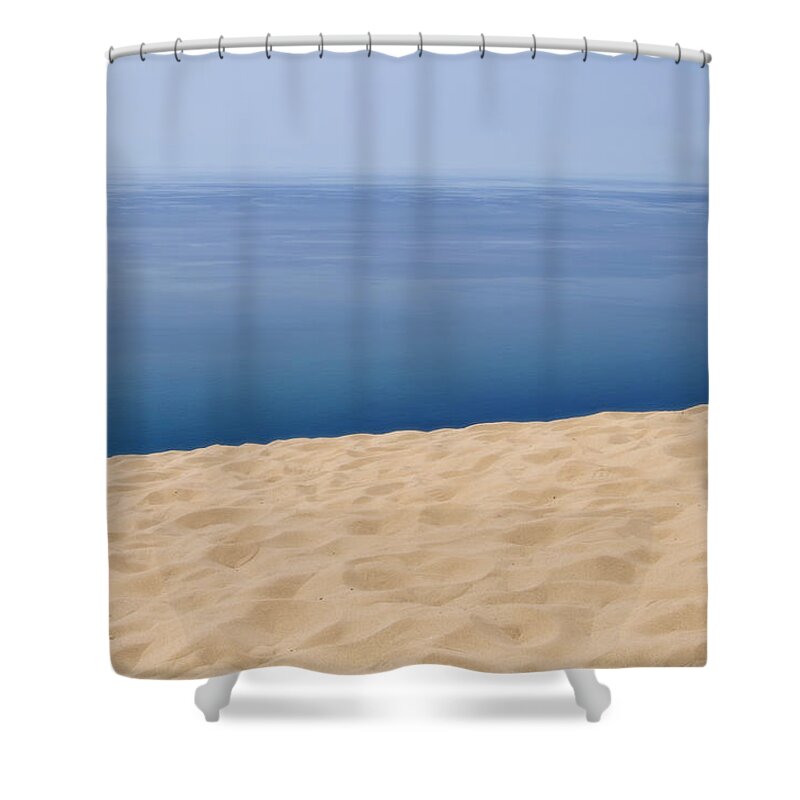 Michigan Shower Curtain featuring the photograph Lake Michigan Sand Dune by Pelo Blanco Photo