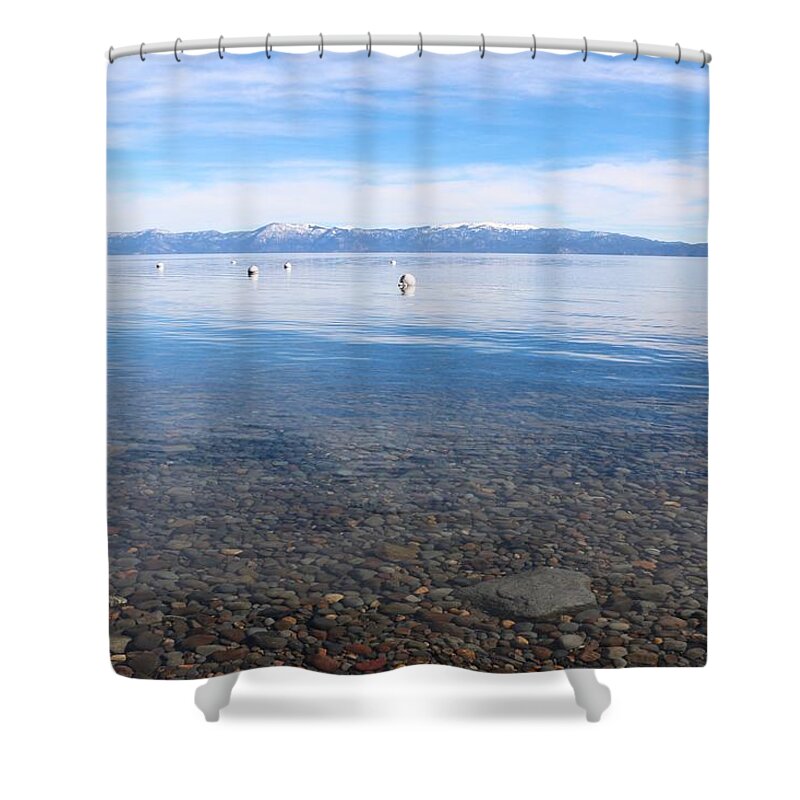 Lake Tahoe Shower Curtain featuring the photograph Lake Tahoe by Maria Jansson