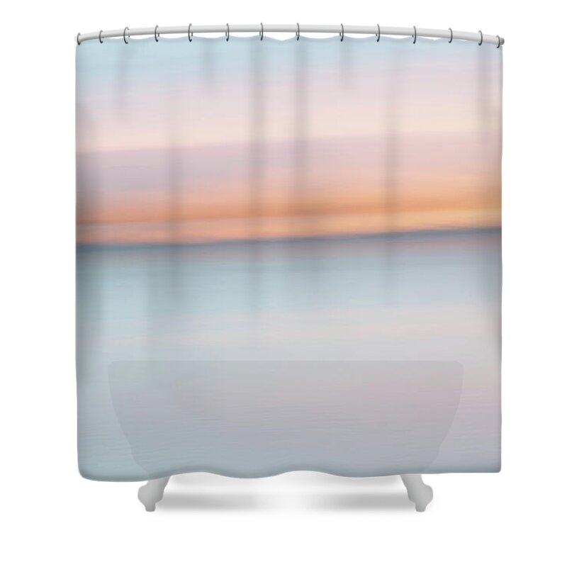 Lakeside Shower Curtain featuring the photograph Lakeside Abstract by Catherine Lau