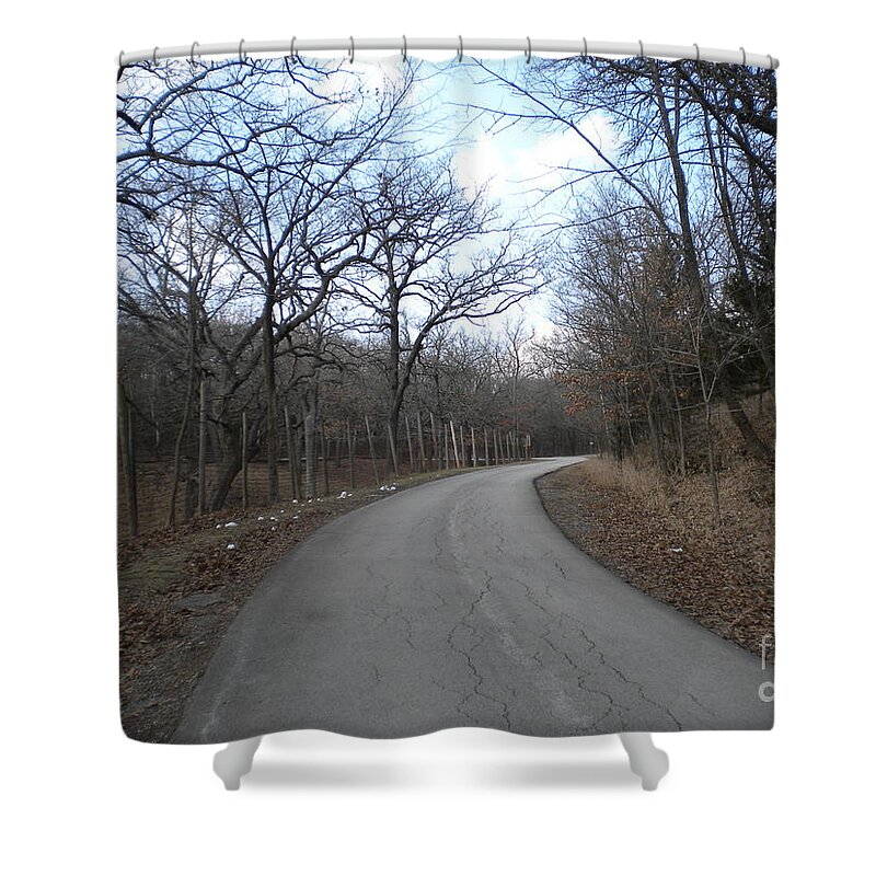 Featured Shower Curtain featuring the photograph Country Solitude by Jenny Revitz Soper