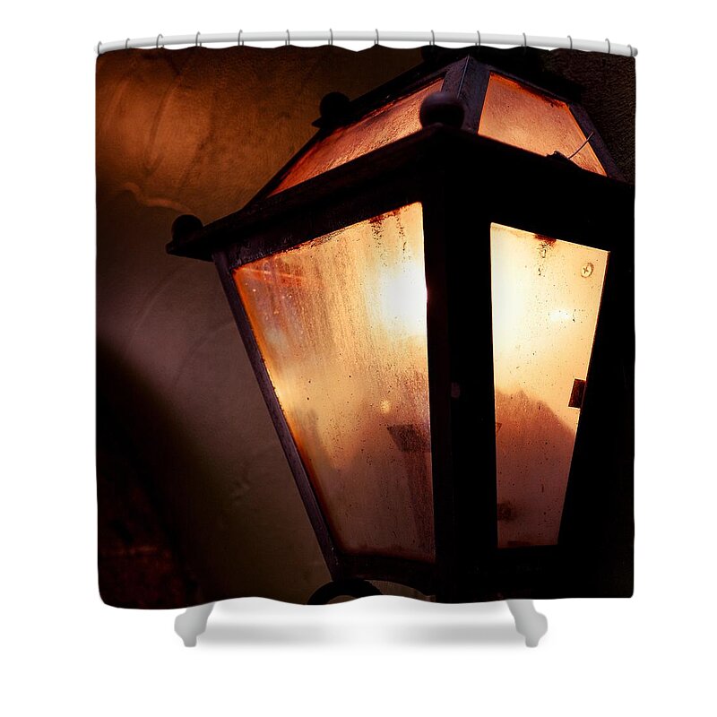 Lantern Shower Curtain featuring the photograph Lantern by Koji Nakagawa