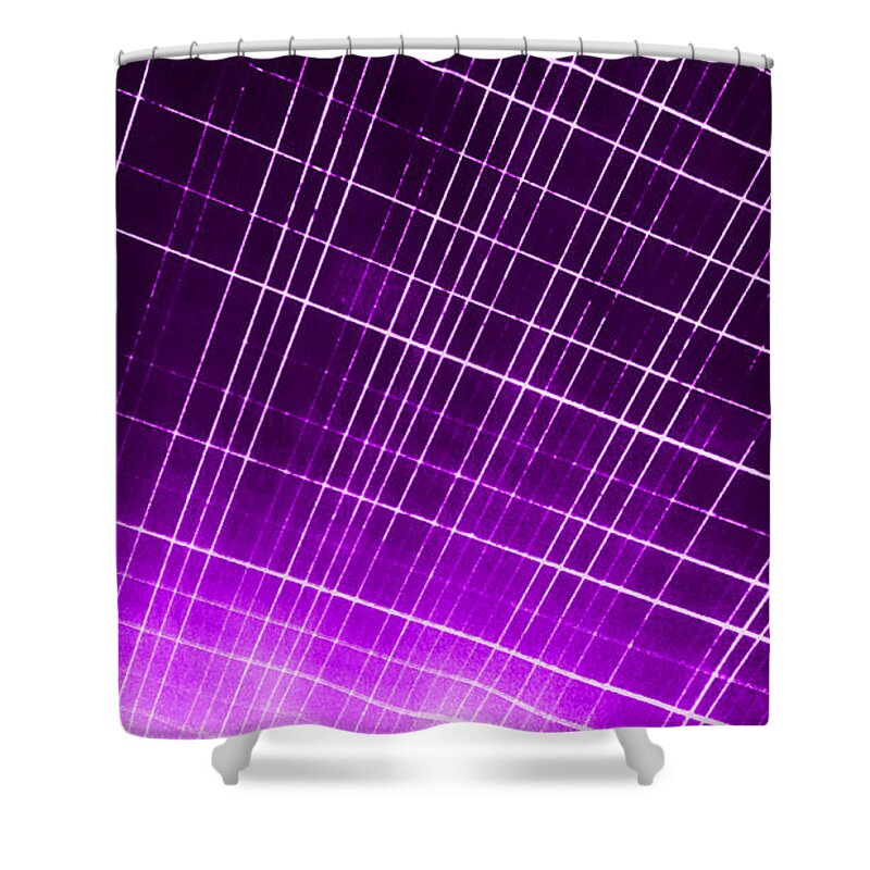#abstracts #acrylic #artgallery # #artist #artnews # #artwork # #callforart #callforentries #colour #creative # #paint #painting #paintings #photograph #photography #photoshoot #photoshop #photoshopped Shower Curtain featuring the digital art Laserworld Part 5 by The Lovelock experience