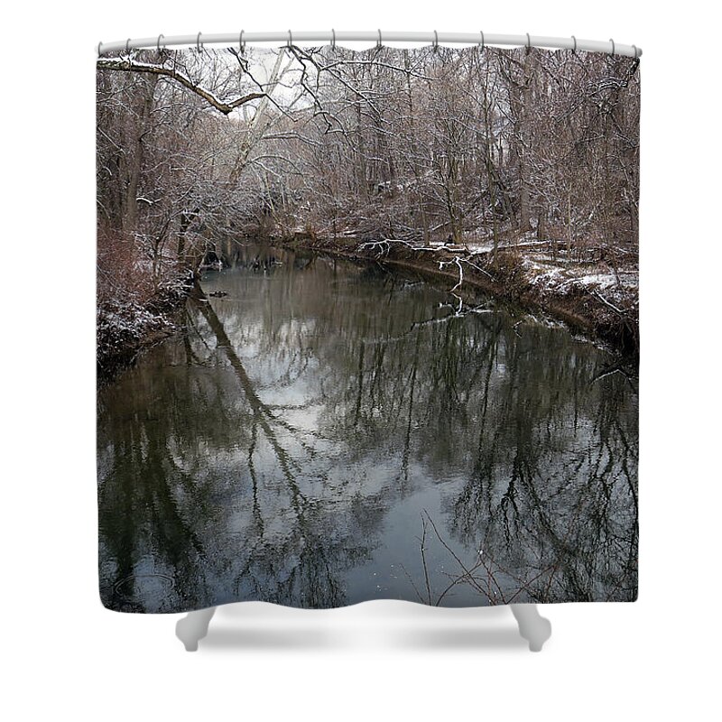 03.04.16_a Img1881 Shower Curtain featuring the photograph Late Winter in Philly by Dorin Adrian Berbier
