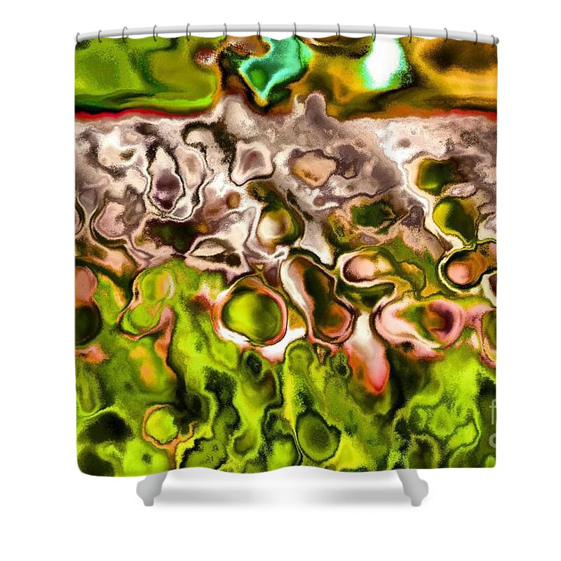 Fine Art Shower Curtain featuring the photograph Layers by Nicholas Costanzo