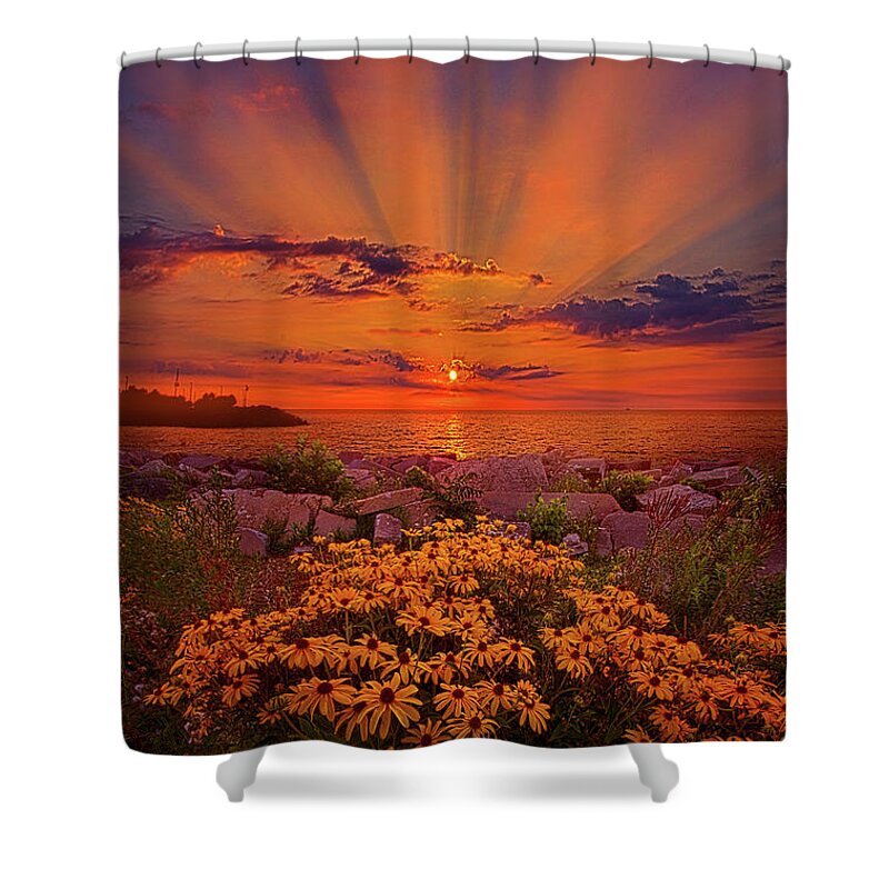 Vertical Shower Curtain featuring the photograph Lean Not On Your Own Understanding by Phil Koch