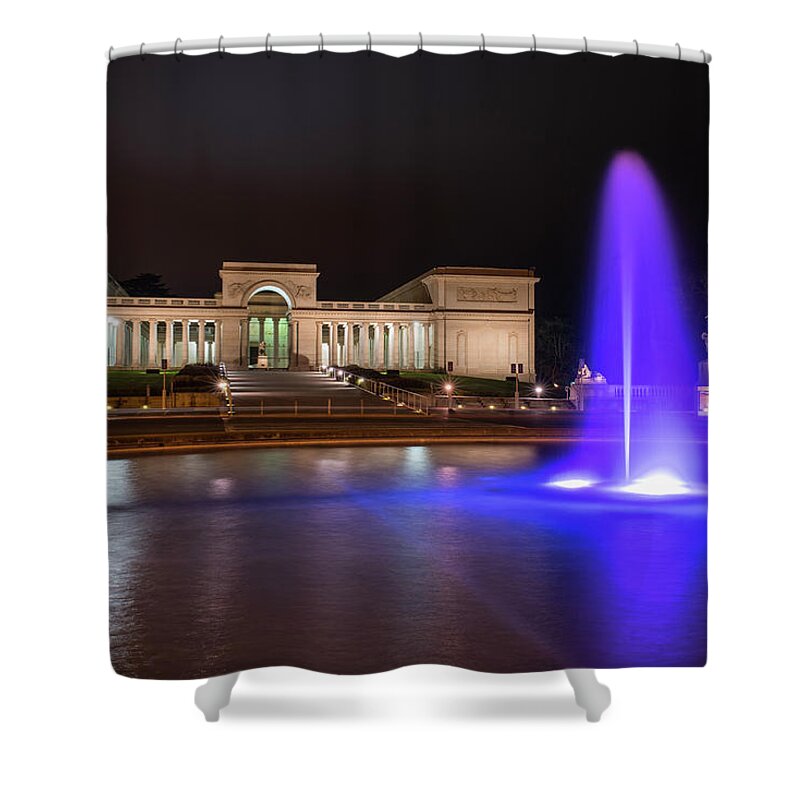 San Shower Curtain featuring the photograph Legion of Honor San Francisco CA by Toby McGuire