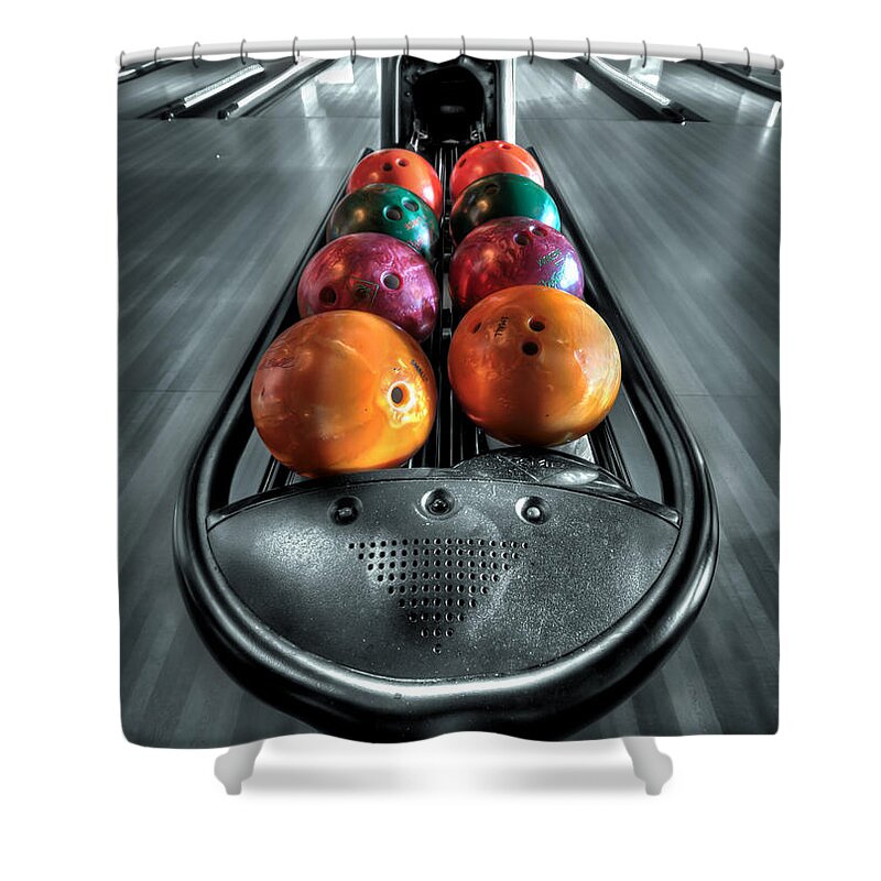 Bowling Alley Shower Curtains