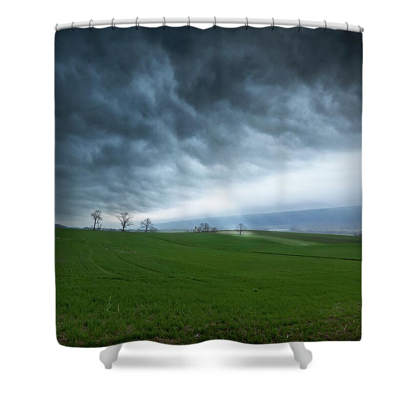 Appalachian Mountains Shower Curtain featuring the photograph Let the Light In by Craig Szymanski