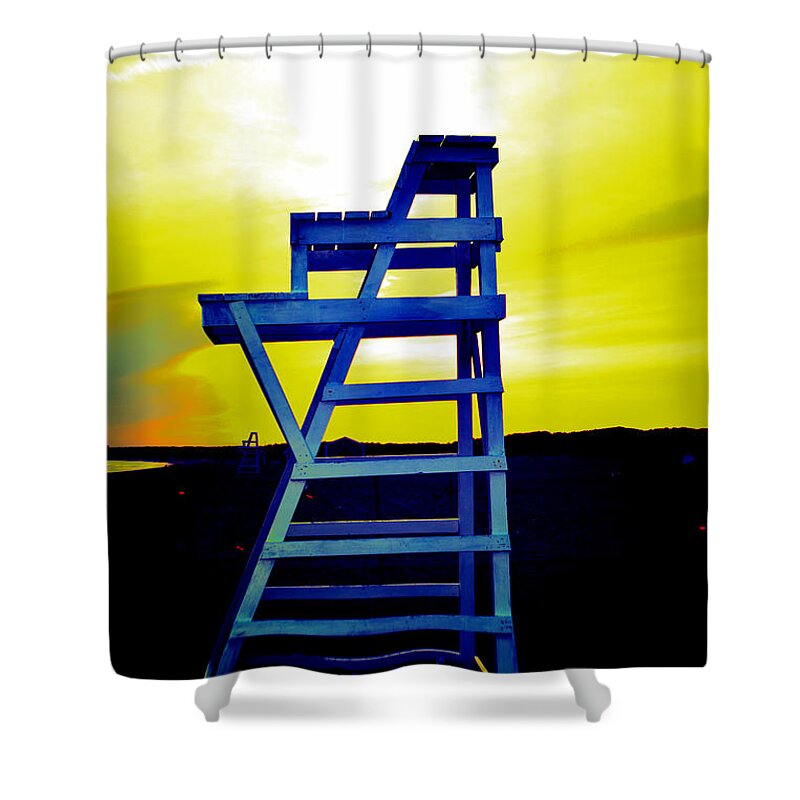 Outside Shower Curtain featuring the photograph Let Your Guard Down by Kate Arsenault 