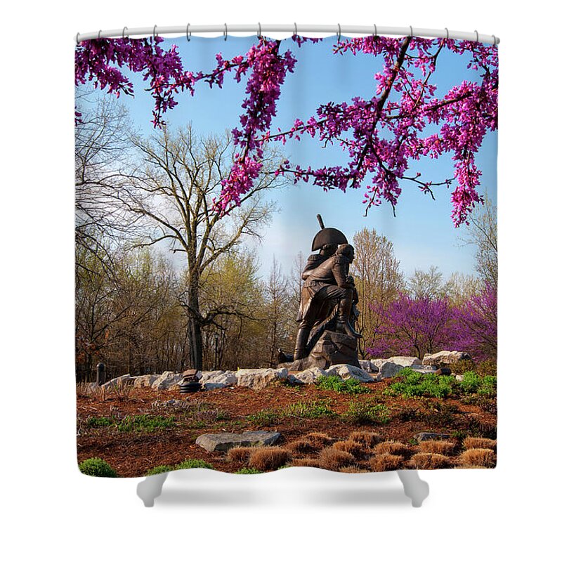 Missouri Shower Curtain featuring the photograph Lewis and Clark by Steve Stuller