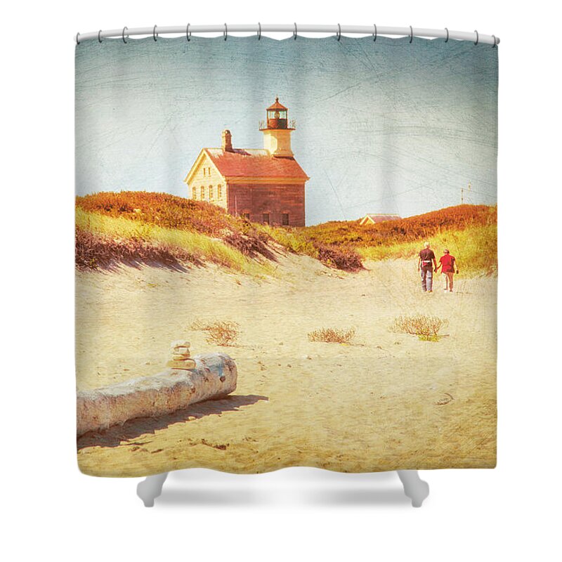 Together Shower Curtain featuring the photograph Lifes Journey by Karol Livote
