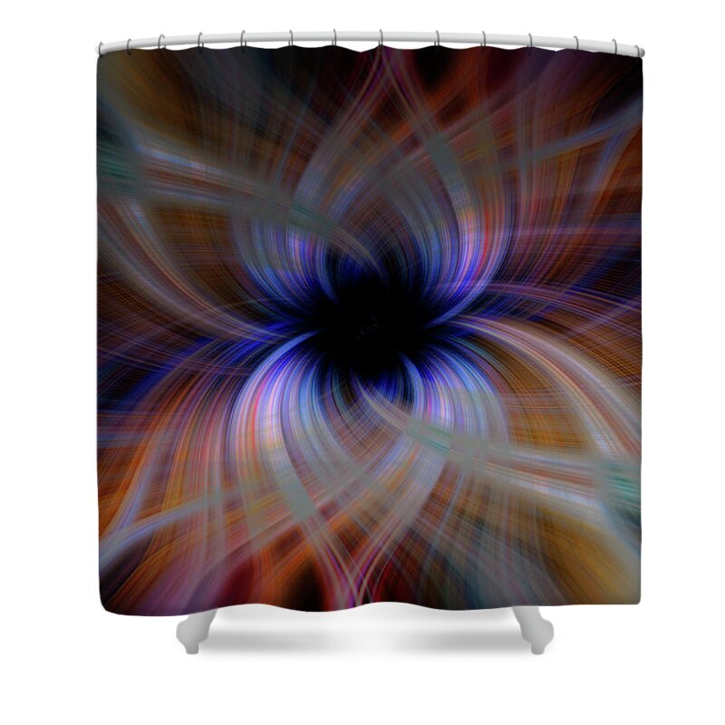 Abstracts Shower Curtain featuring the photograph Light Abstract 5 by Kenny Thomas