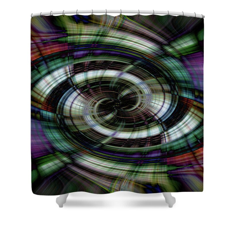 Abstract Shower Curtain featuring the photograph Light Abstract 6 by Kenny Thomas
