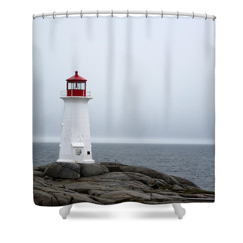  Shower Curtain featuring the photograph Lighthouse by Robyn Doig