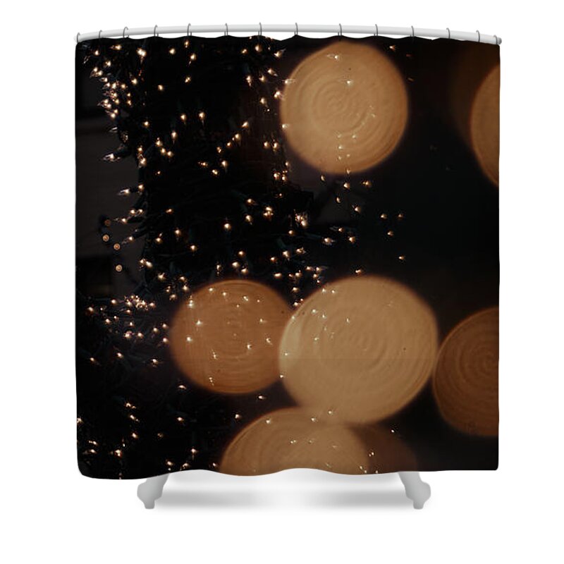 Abstract Shower Curtain featuring the photograph Lights lights lights by Henri Irizarri