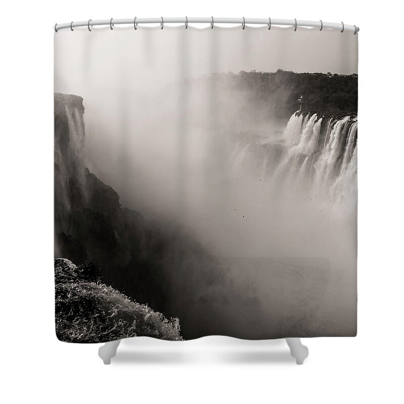 Brazil Shower Curtain featuring the photograph Liquid Mordor by Alex Lapidus