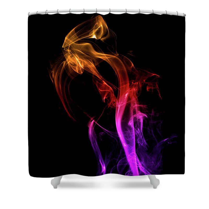 Smoke Shower Curtain featuring the photograph Lizard by Neil Crawford