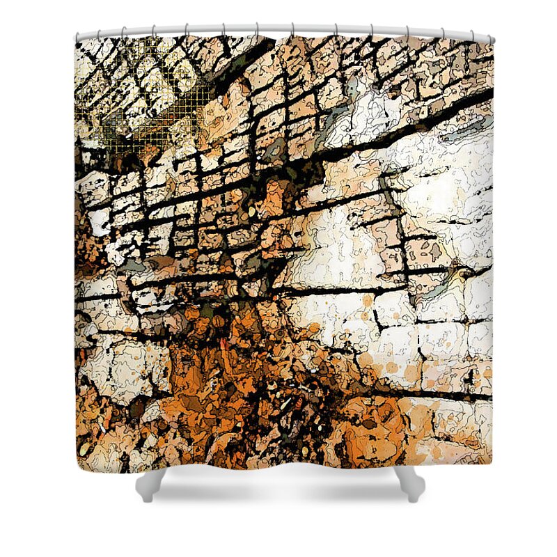 Log Shower Curtain featuring the photograph Log On 2 by Deb Nakano