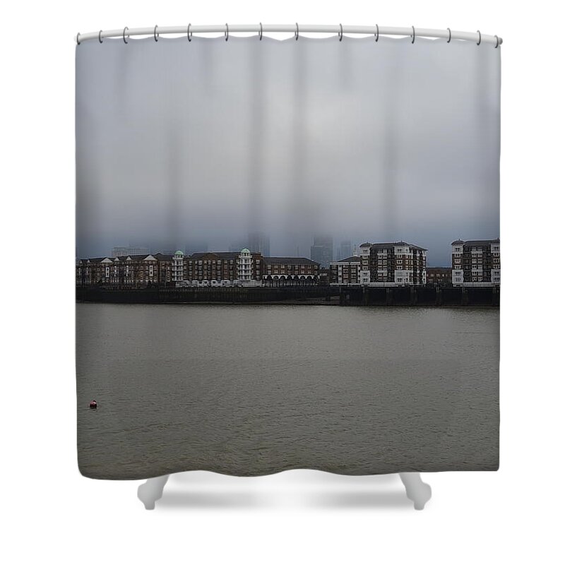 London Shower Curtain featuring the photograph London_2 by Maximilian Weber
