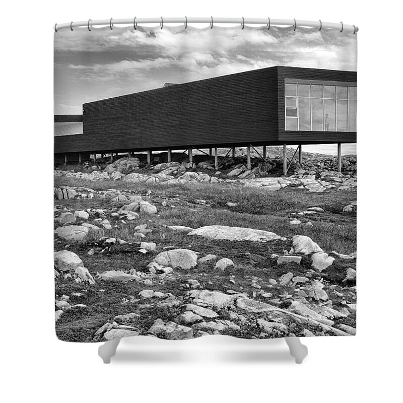 Newfoundland Shower Curtain featuring the photograph Long Studio by Eunice Gibb