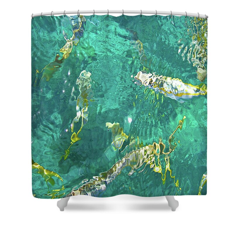 Looe Key Shower Curtain featuring the photograph Looe Key Reef by Charles Harden