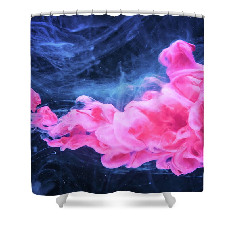 Abstract Shower Curtain featuring the photograph Looking For Fun - Modern Art Photography by Modern Abstract