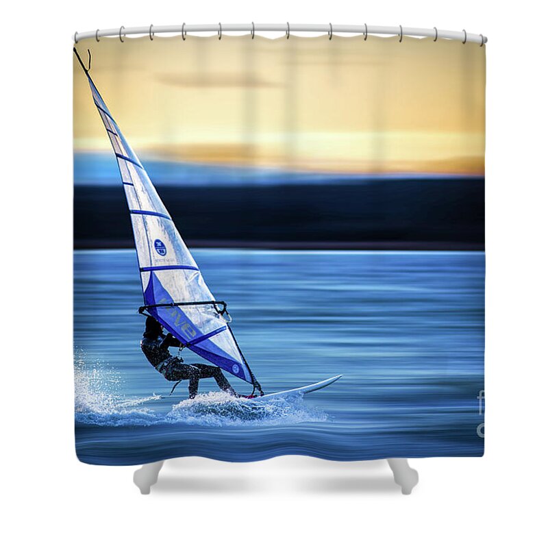 Ammersee Shower Curtain featuring the photograph Looking Forward by Hannes Cmarits