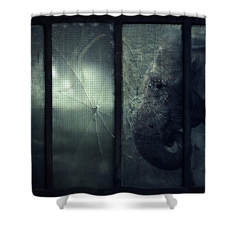 Nature Shower Curtain featuring the photograph Lost Animals - Series nr.5 by Zoltan Toth