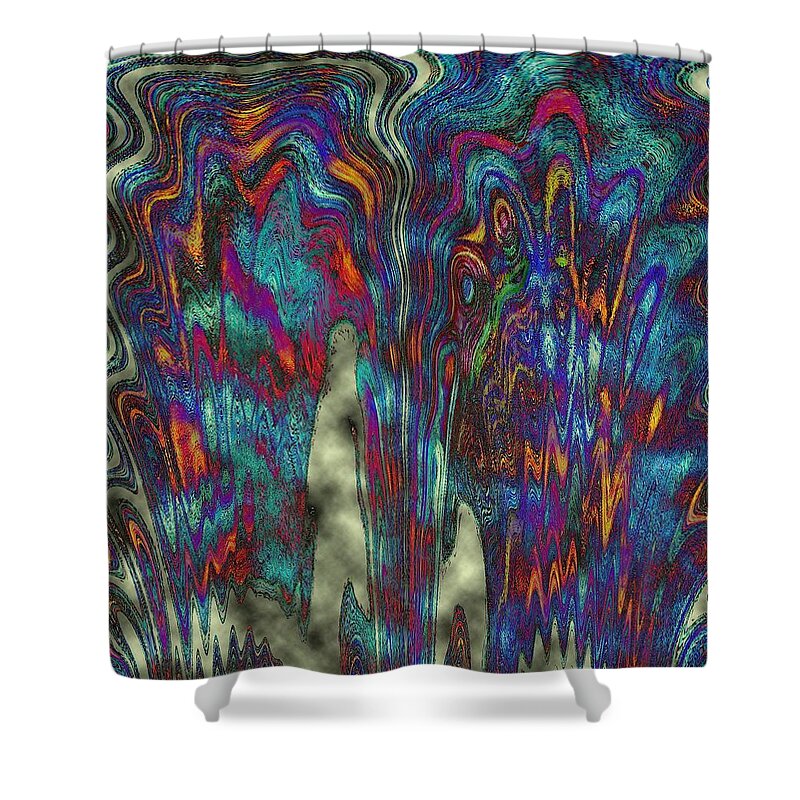 Shower Curtain featuring the photograph Lost in the Magic of the Ardennes by Elizabeth Tillar