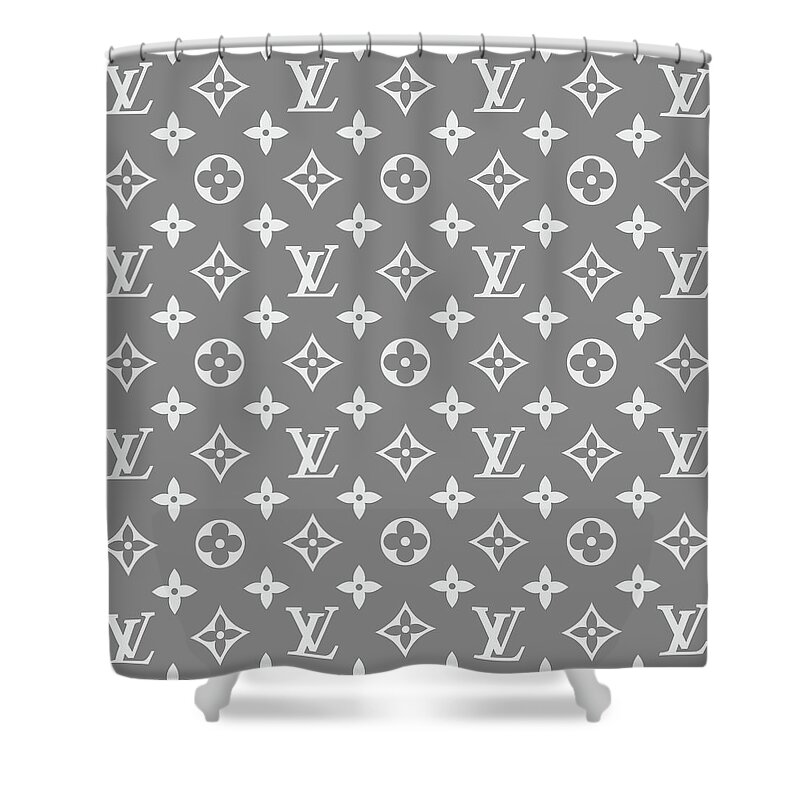 Louis Vuitton Pattern - Lv Pattern 13 - Fashion And Lifestyle Shower Curtain for Sale by TUSCAN ...