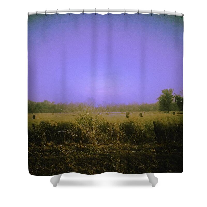 Louisiana Shower Curtain featuring the photograph Louisiana Pastoria by Carol Oufnac Mahan