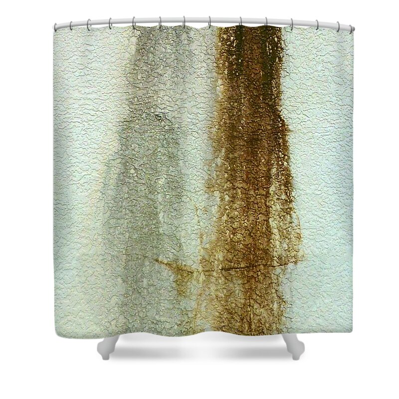 Drip Shower Curtain featuring the photograph Love Comes in All Colors by Barbie Corbett-Newmin