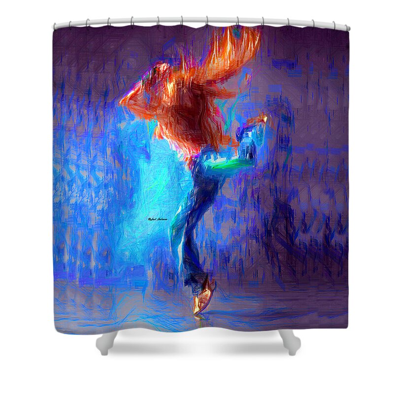 Art Shower Curtain featuring the photograph Love to Dance by Rafael Salazar
