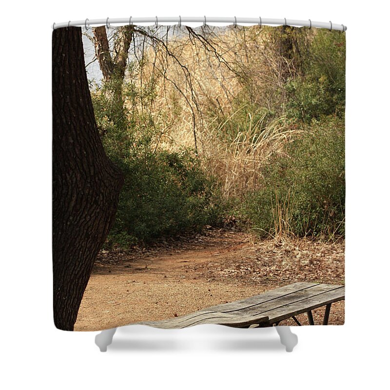 Nature Shower Curtain featuring the photograph Lovely day for a picnic by Kim Henderson