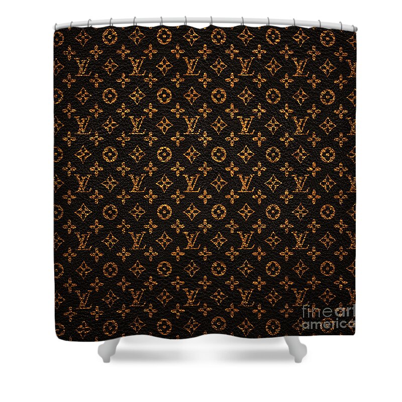Lv Pattern Shower Curtain for Sale by Janis Marika